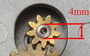  Estrattore per Kit modifica cinghia Rowan HEQ5 da 4mm 