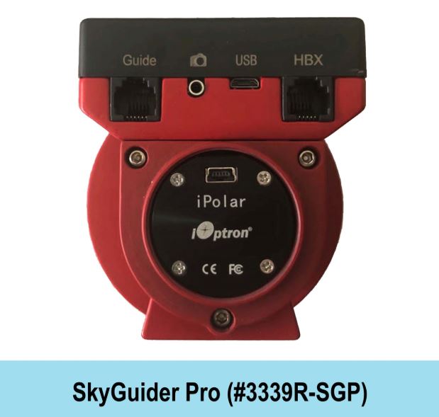  iOptron SkyGuider Pro kit con iPolar 