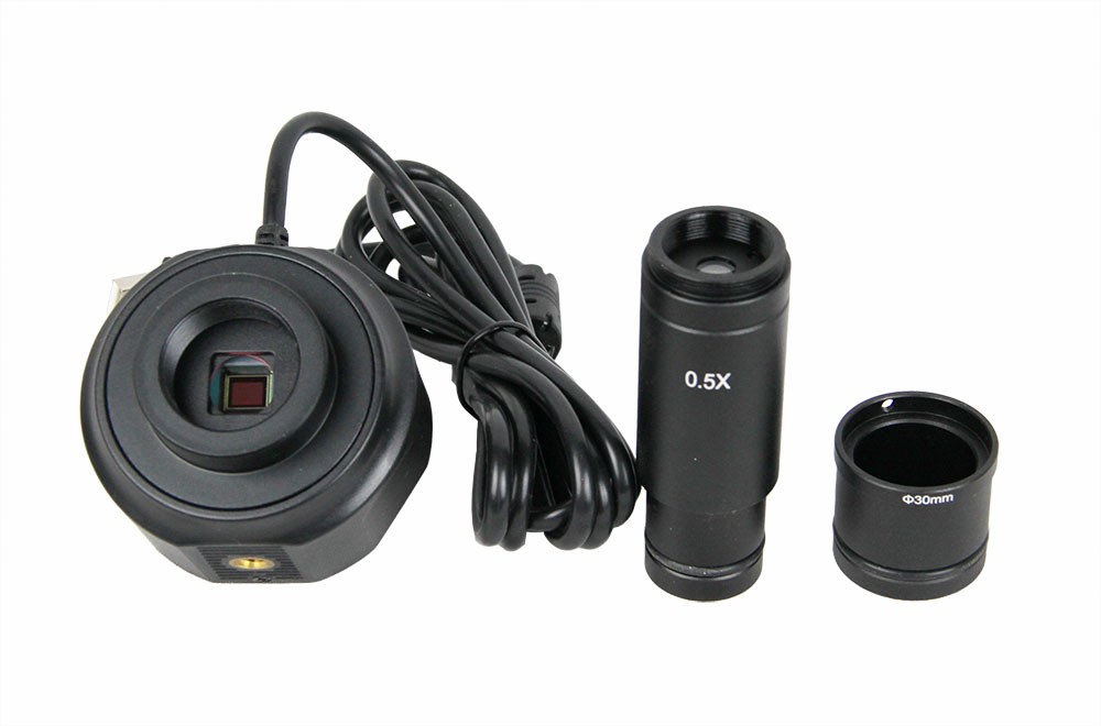   Camera per microscopi usb da 5mpx con numerosi accessori  