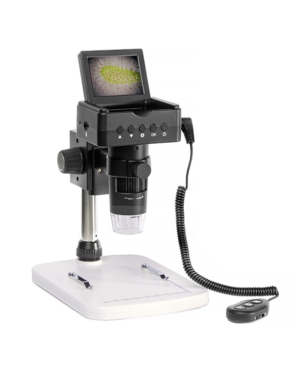 𝗧𝗦 𝗜𝘁𝗮𝗹𝗶𝗮 𝗔𝘀𝘁𝗿𝗼𝗻𝗼𝗺𝘆 - Microscopio portatile LCD 2,4 con  supporto - Tecnosky