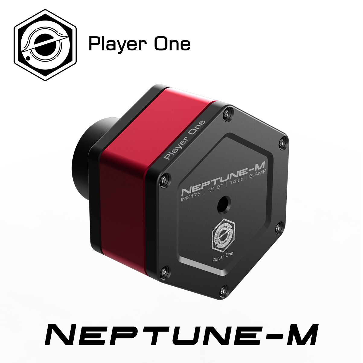  Camera NEPTUNE-M Player One Sensore Sony da 1/1.8" IMX178 mono
