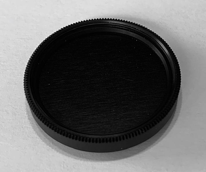  Dark Filter for Dark Frames - 2" Filter Cell [EN] 
