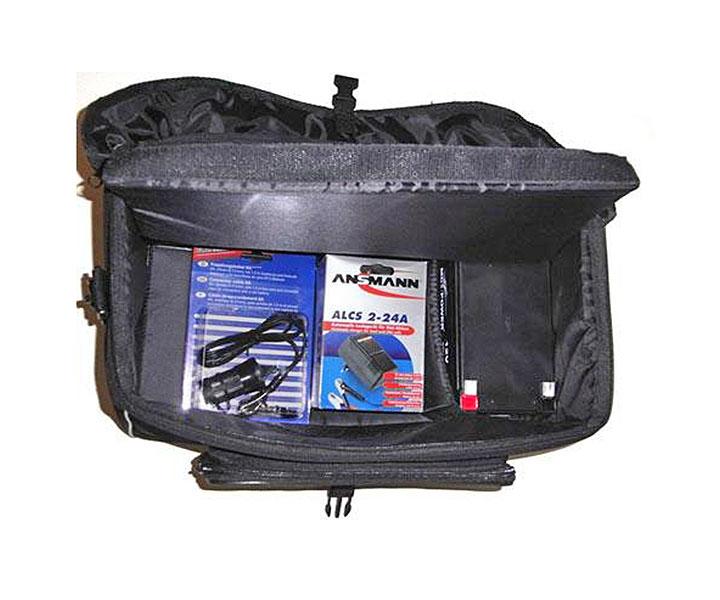 
TS-Optics Powerset - 12V 9Ah battery, charger and adapter in a useful shoulder bag   [EN]
