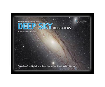  Libro Deep Sky Reiseatlas atlante plastificato adatto per uso con Telrad o in genere per la ricerca di oggetti deboli con starhopping 