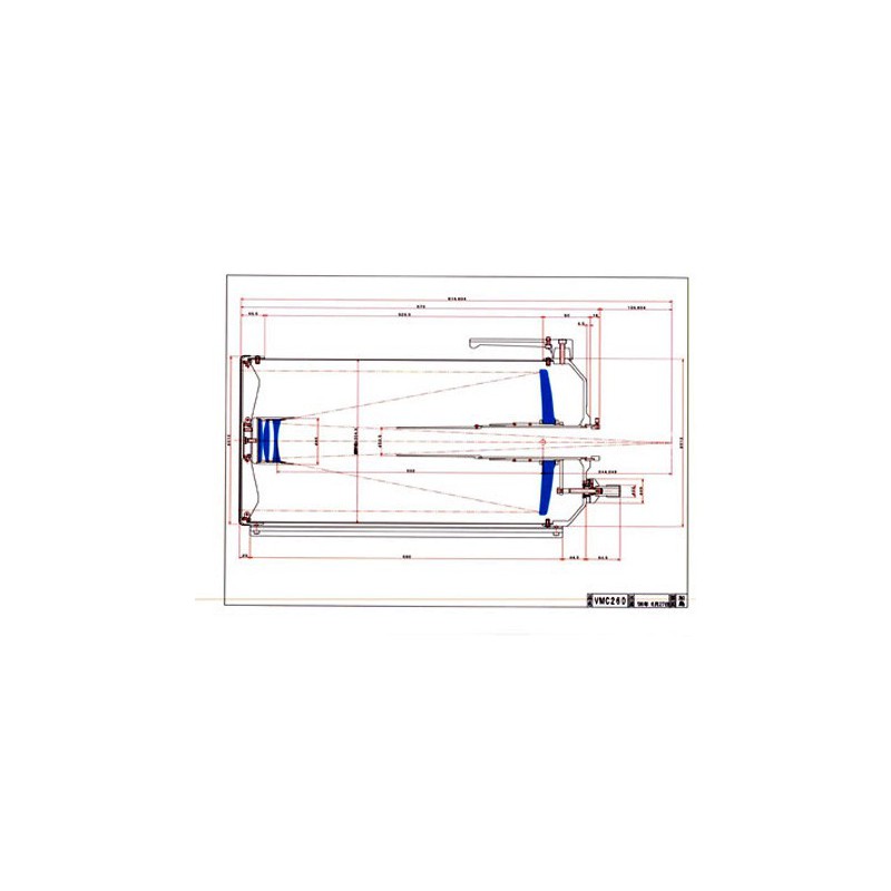  Riflettore catadiottrico Vixen VMC260L WT con slitta a coda di rondine tipo Vixen/GP, versione senza accessori 