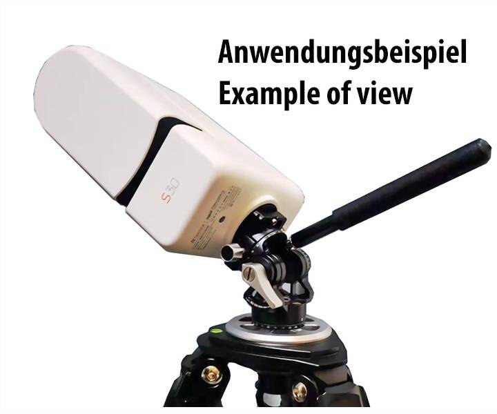  The polar wedge fits on photo tripods and allows equatorial use of tracking mounts, tilt heads or ZWO Seestar 