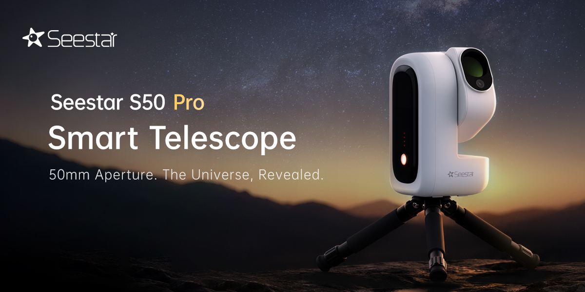 Il telescopio intelligente tutto-in-uno per l'astrofotografia, l'osservazione e l'esplorazione del cielo. 