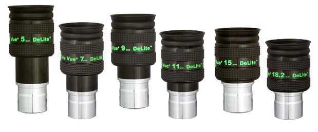  Oculare DeLite con barilotto da 31.8mm - campo apparente 62°- lunghezza focale 15mm 