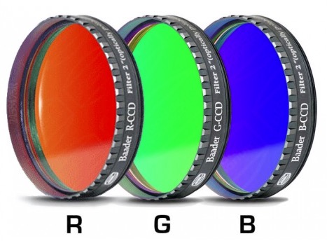  Filtro G (Verde) da 2" (50.8mm), per CCD, con cella a basso profilo Usato in ottime condizioni 