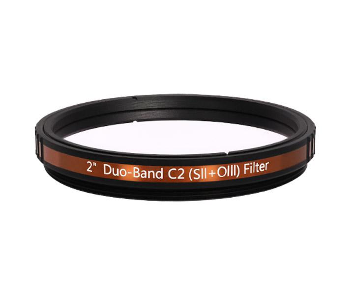  Askar 2" Duo Narrowband Deep-Sky Nebula Filter with O-III and S-II pass - without halos around bright stars - for color cameras [EN] 