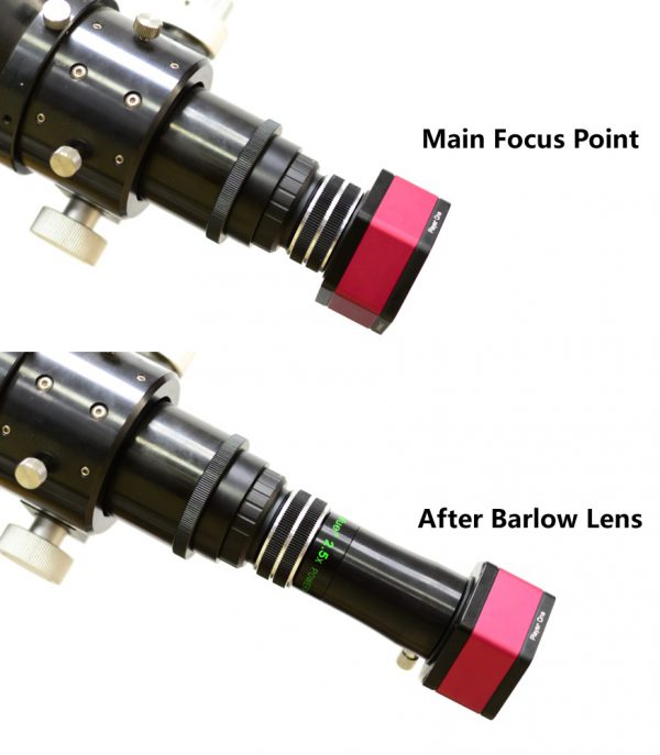  Rotolock da 1,25 pollici a M42 è progettato per l'imaging planetario, questo Rotolock può fornire un centraggio perfetto e una presa sicura ogni volta. 