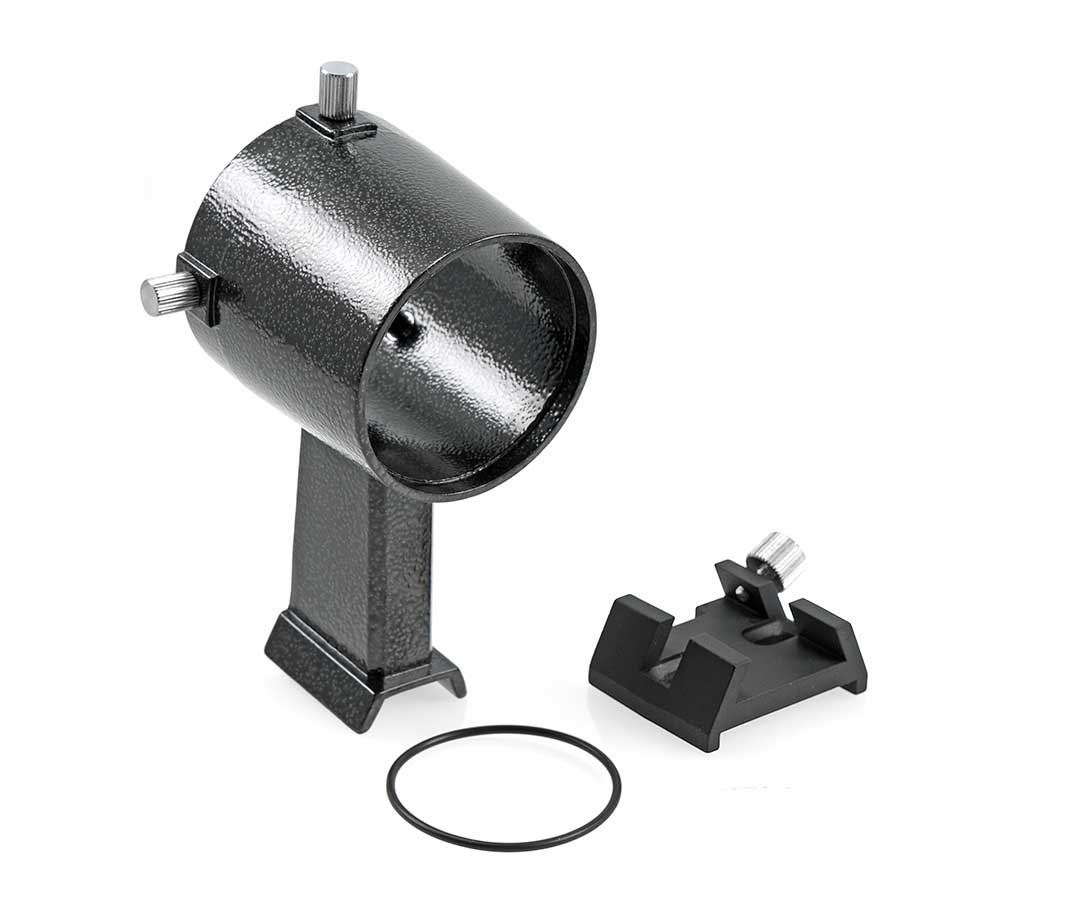  Supporto per cercatore da 50mm completo di basetta cercatore a sgancio rapido - compatibile con GSO, TS Optics, Celestron, Skywatcher.. 