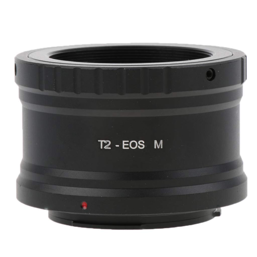  L'adattatore T2 Mount consente di collegare la fotocamera per obiettivi da Canon EF-M a T2  