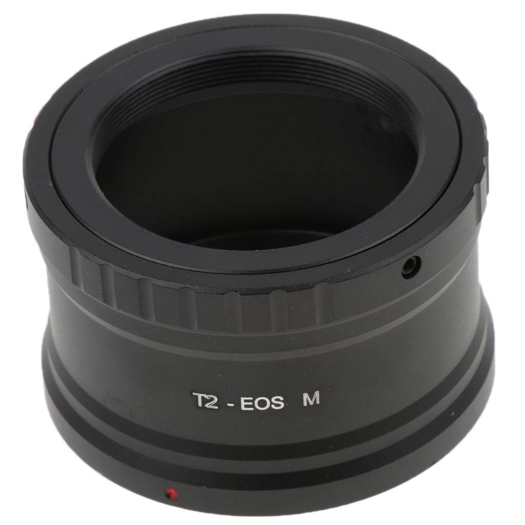 L'adattatore T2 Mount consente di collegare la fotocamera per obiettivi da Canon EF-M a T2  