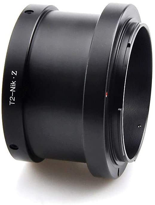 Adattatore per obiettivo con filettatura T-Mount T2, compatibile con Nikon Z 7 e per fotocamera Nikon Z 6 senza specchio Adattatore per obiettivo con filettatura T-Mount T2, compatibile con Nikon Z 7 e per fotocamera Nikon Z 6 senza specchio
