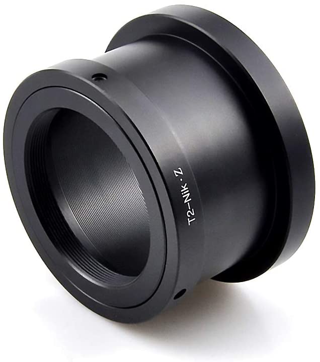Adattatore per obiettivo con filettatura T-Mount T2, compatibile con Nikon Z 7 e per fotocamera Nikon Z 6 senza specchio Adattatore per obiettivo con filettatura T-Mount T2, compatibile con Nikon Z 7 e per fotocamera Nikon Z 6 senza specchio