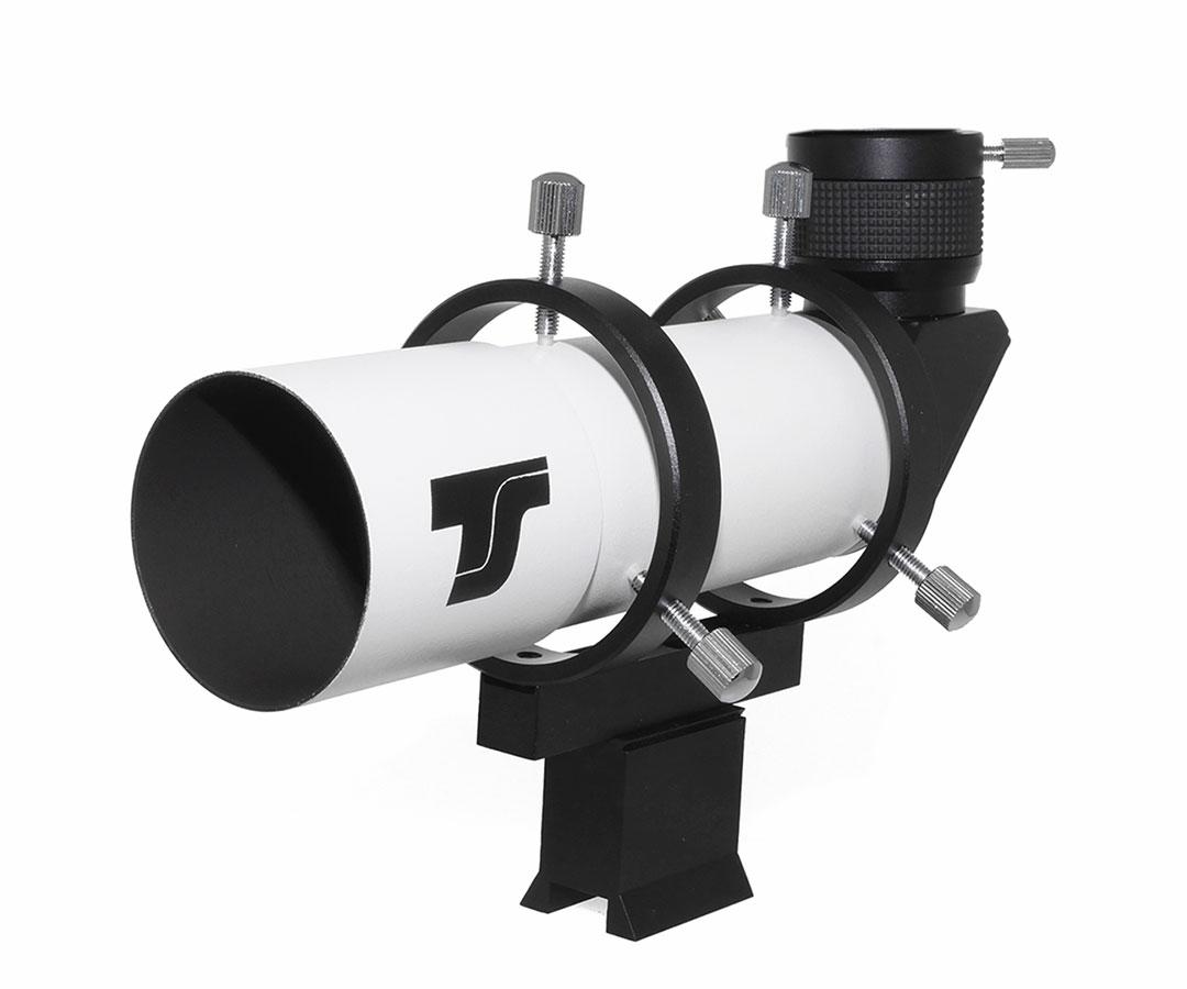 
TS-Optics 50 mm Right-Angle Finder Scope with 90° Amici prism - 1.25" helical focuser  [EN]
