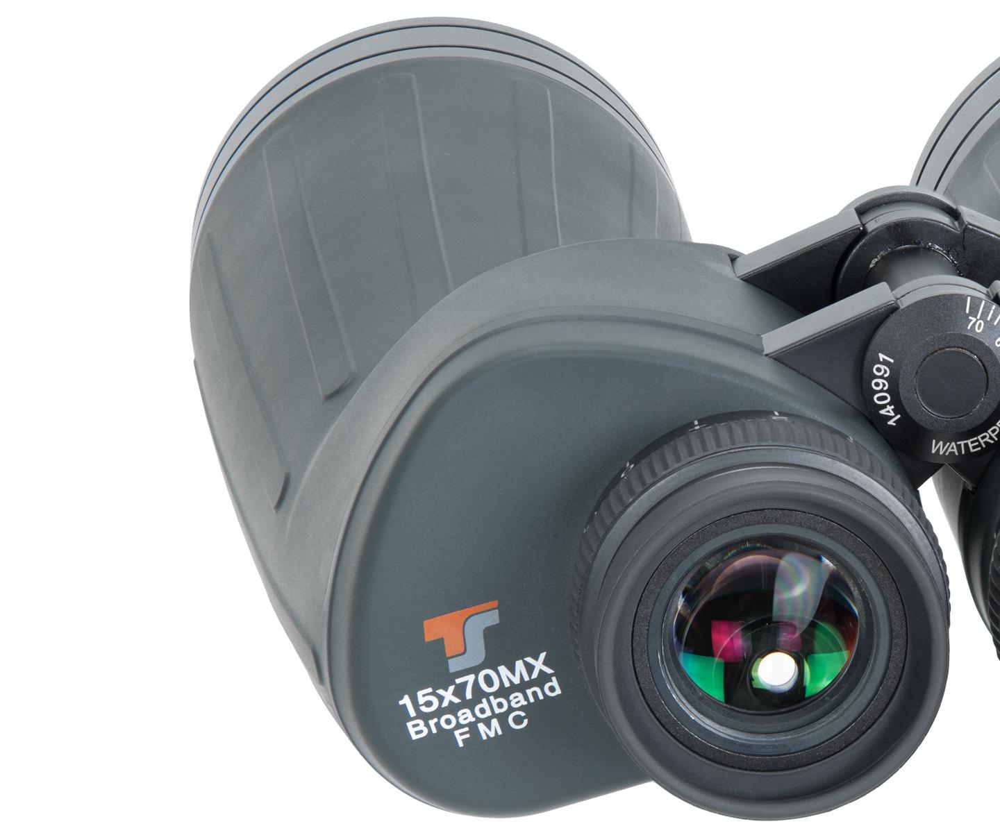  The 15x70MX outdoor binoculars from Teleskop-Service offer great observation through the two large lenses and it is weatherproof [EN] 