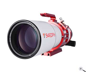  The fast apochromat with 94 mm aperture and 517 mm focal length is ideal for mobile astronomy and astrophotography [EN] 
