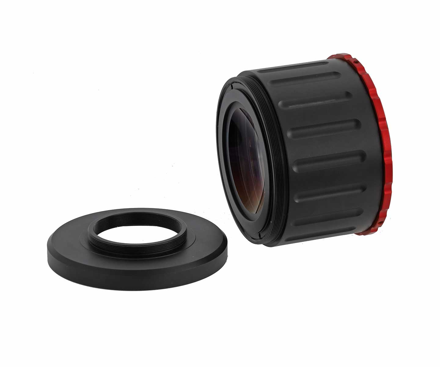  TS PHOTOLINE 106 mm f/6.6 triplet apochromat with color-clean imaging including 0.75x 3-element full-frame corrector for astrophotography [EN] 