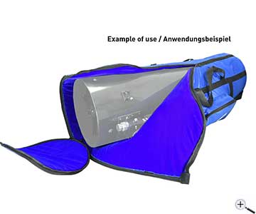   TS-Optics Padded Carrying Bag XXL for Newtonian Telescopes up to 10" f/5 [EN]  
