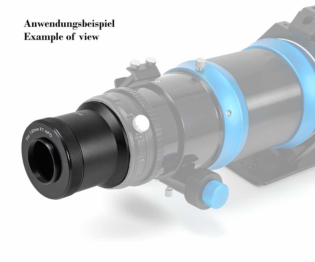  TS-Optics REFRACTOR 0.8x Corrector for TS 130 mm f/7 CF Apo and Triplet APO [EN] 