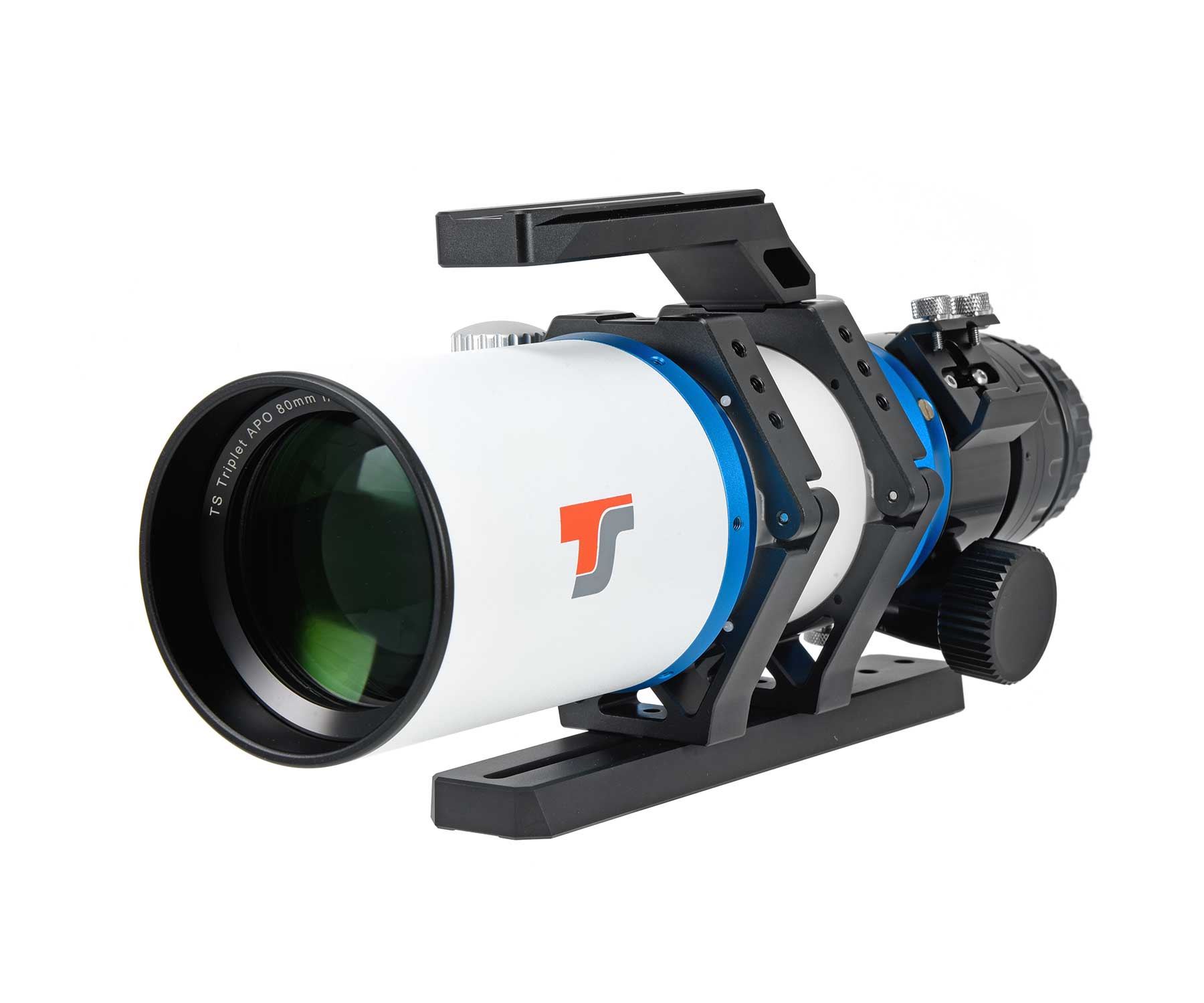   TS-Optics CF-APO 80 mm f/6 FPL55 Triplet APO Refractor with Certificate [EN]  