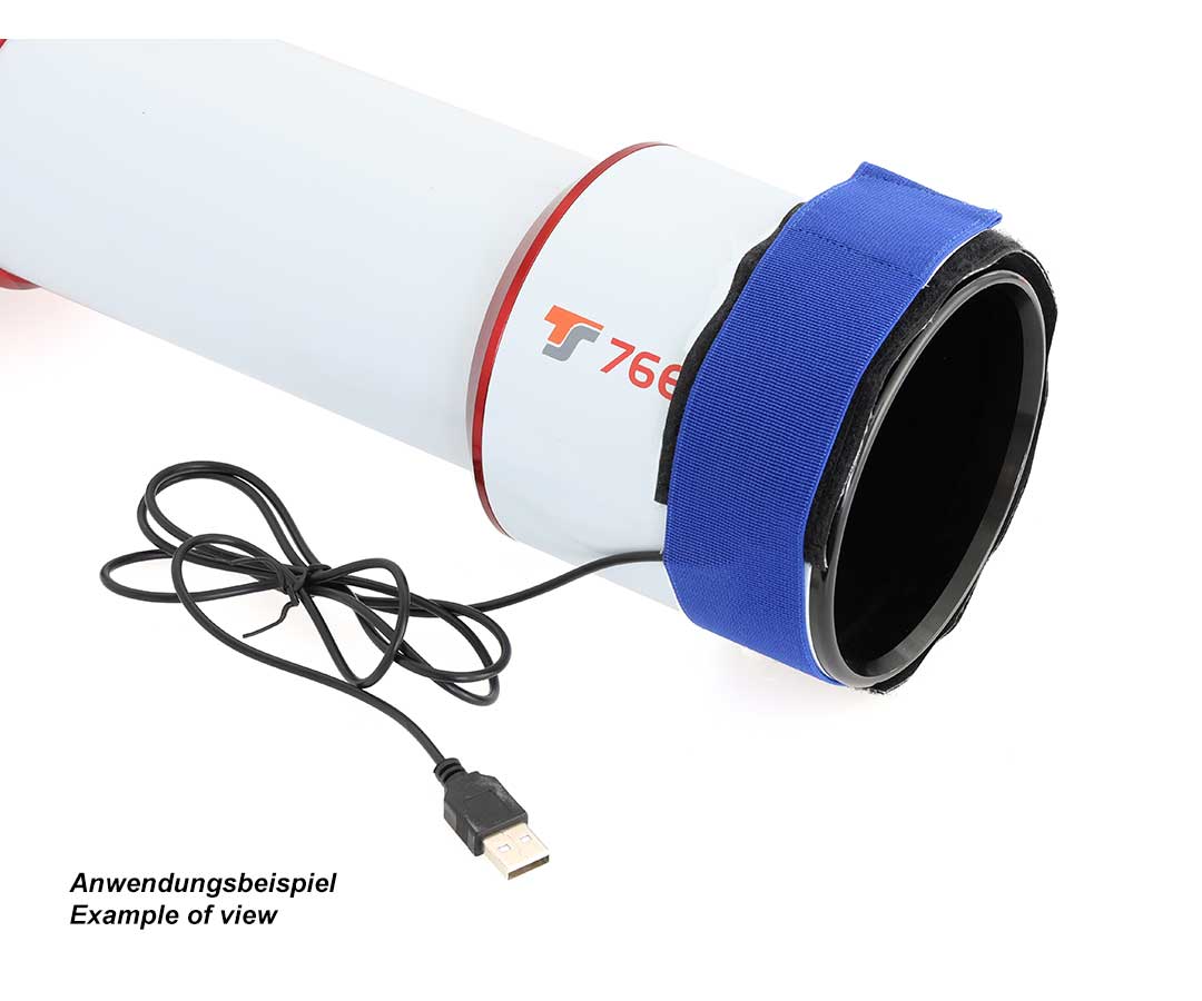   TS-Optics USB Dew Heater with Control for 70-90 mm Dew Shield Diameter [EN]
  