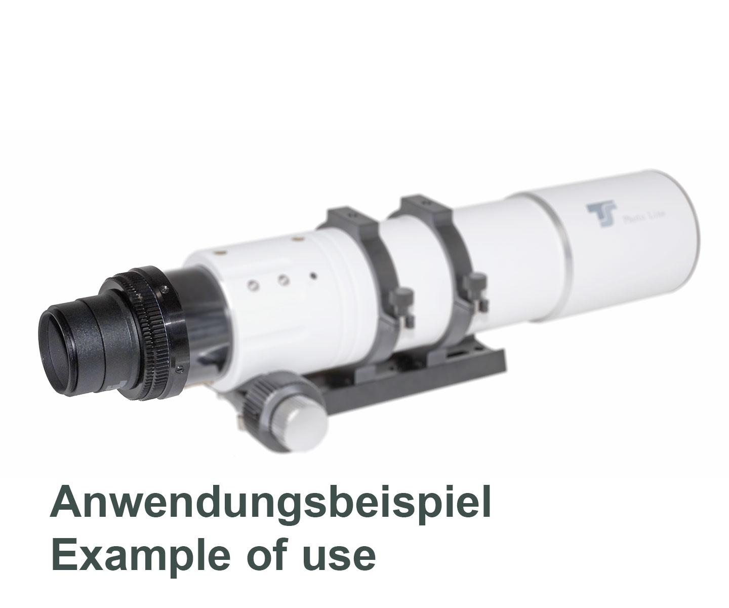    TS-Optics 1.0x Refractor Flattener for APO &amp; ED with 70-72 mm aperture  [EN]  