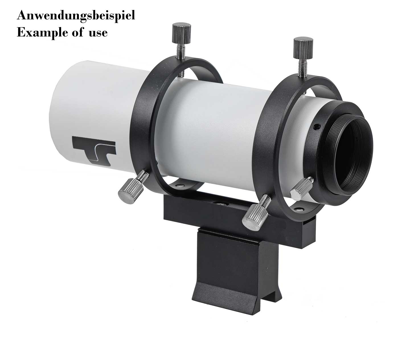 
TS-Optics 60 mm Angled Finder and Guide Scope with 90° View - 1.25" and T2 Connection [EN]
