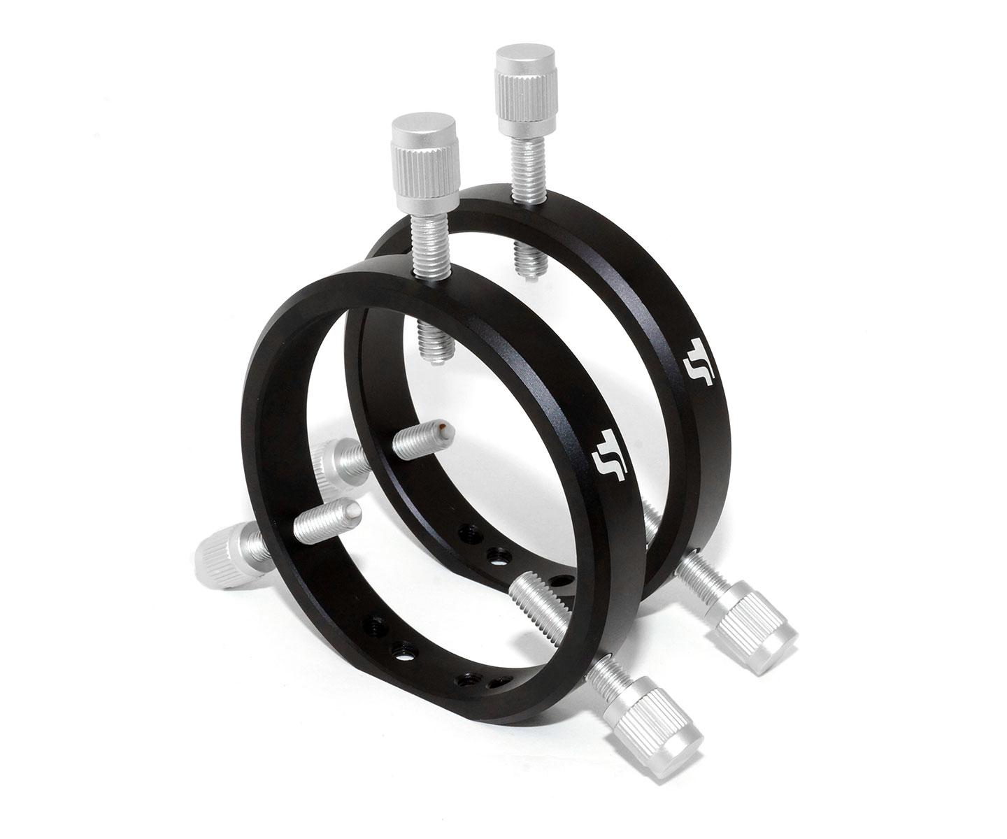  TS-Optics Optics Guide Scope Rings for telescopes from D= 48 mm to 100 mm [EN] 