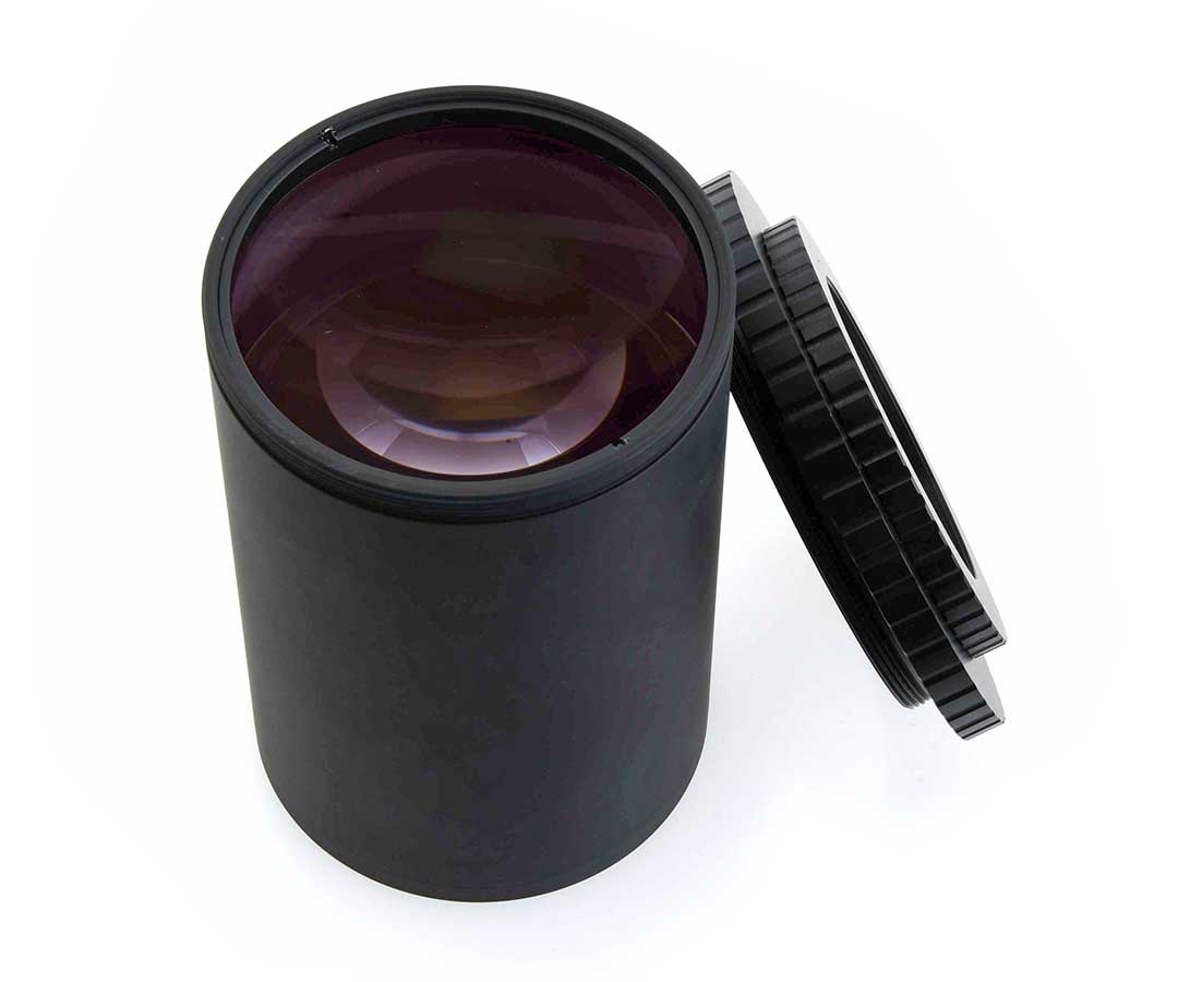  4-element coma corrector and 0.85x focal reducer for Newtonian telescopes with 3" focuser [EN] 