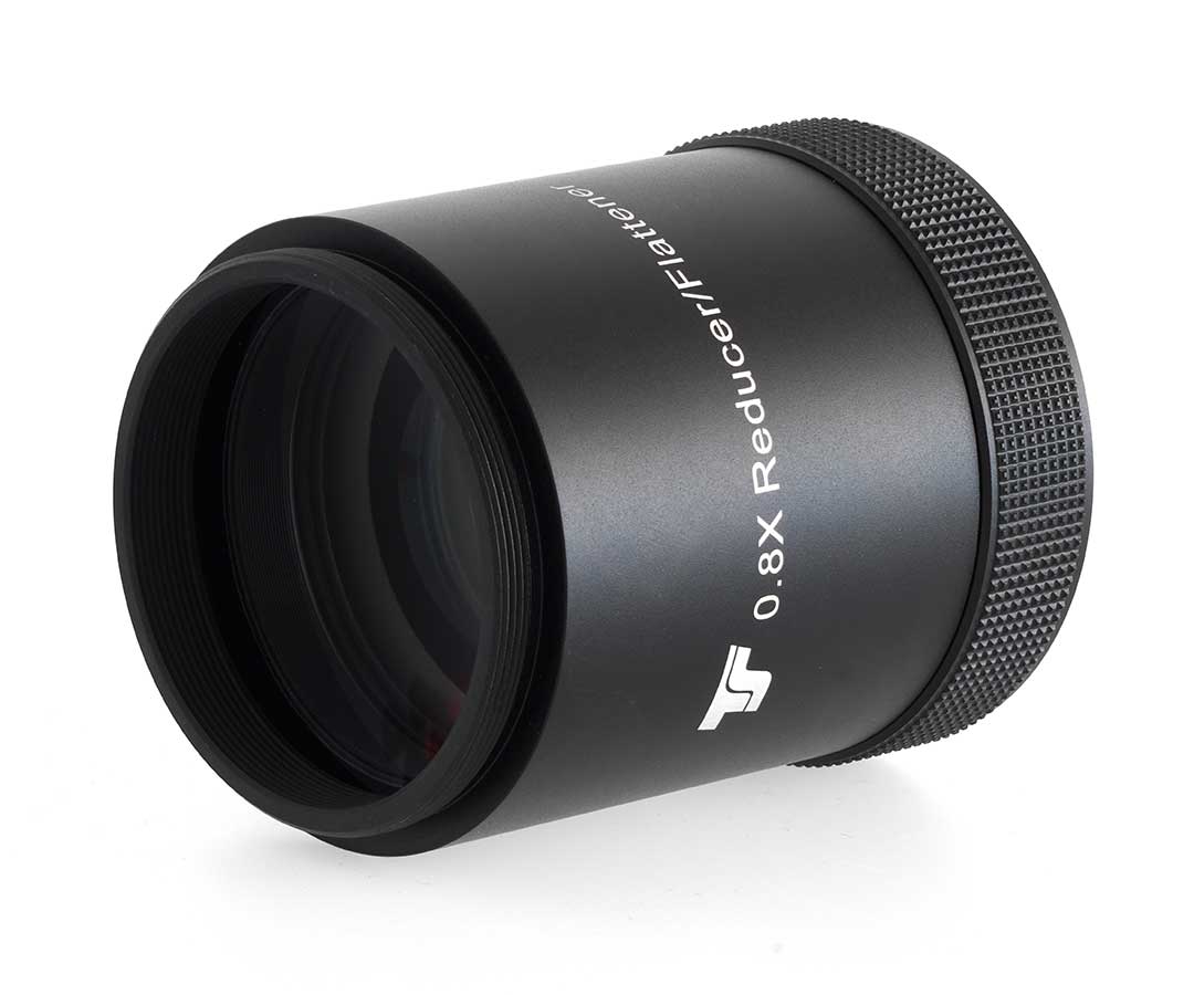 TS Photoline corrector and focal reducer 0.8x for astrophotography with the Photoline 130 mm f/7 Apo [EN] 