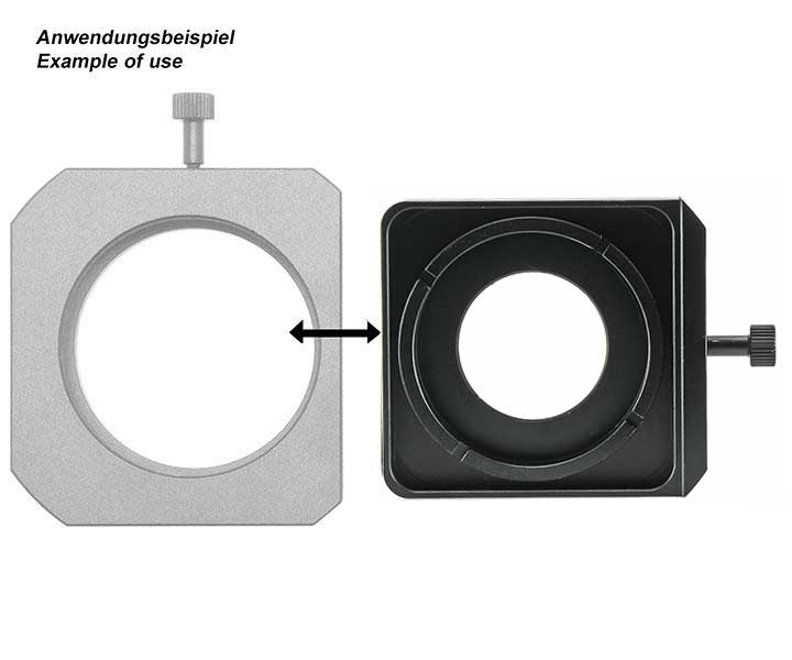  Cassettino aggiuntivo per slitta portafiltri TS - per filtri da 1.25" montati i cella 