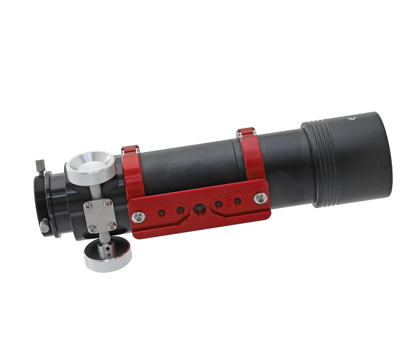  The fast 50 mm refractor with the improved ED 50 mm objective can be used as a travel telescope, spotting scope and guiding scope [EN] 