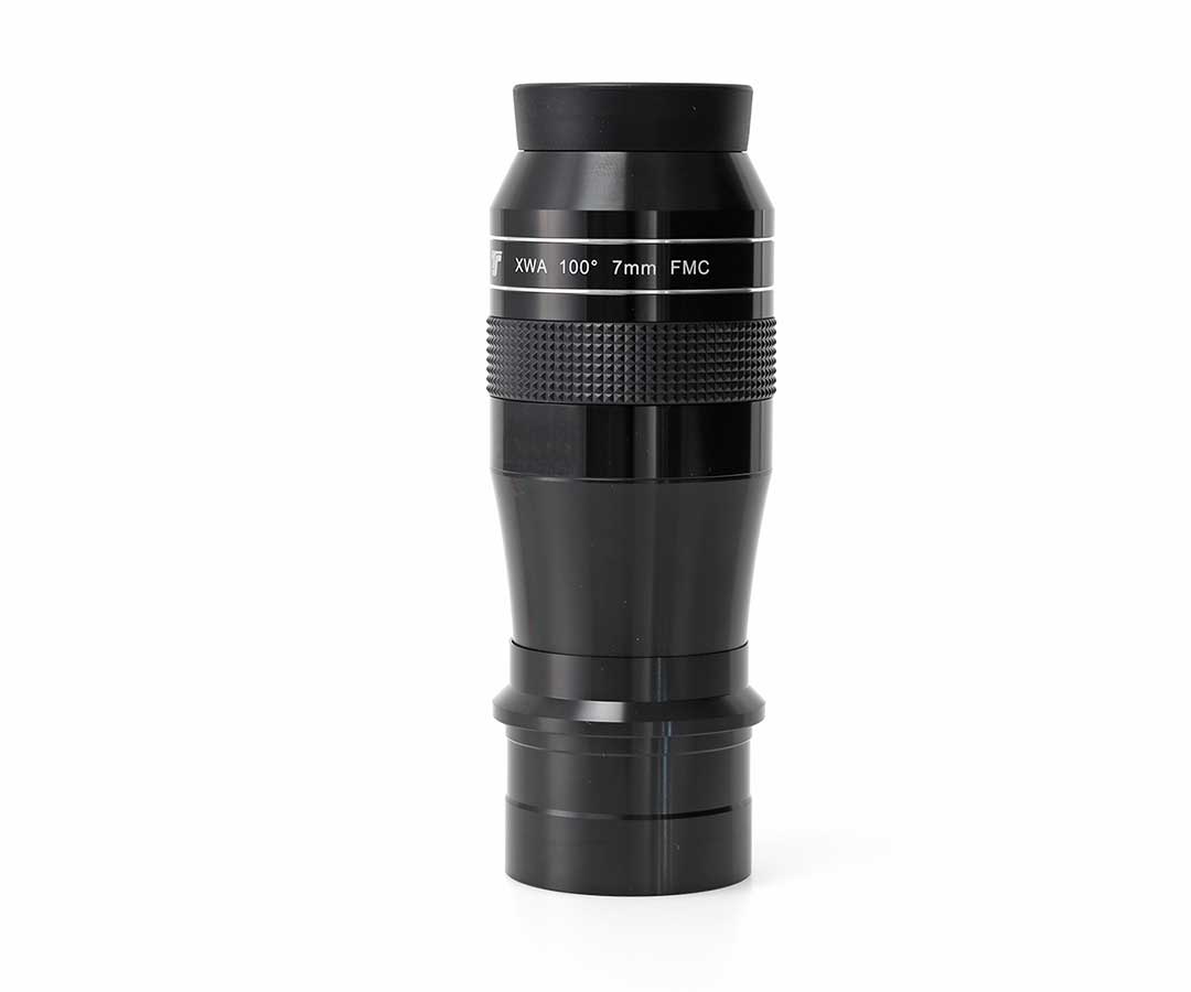 TS 7 mm 100° wide angle eyepiece for moon, planets and deep sky observation with extreme field of view. [EN] 