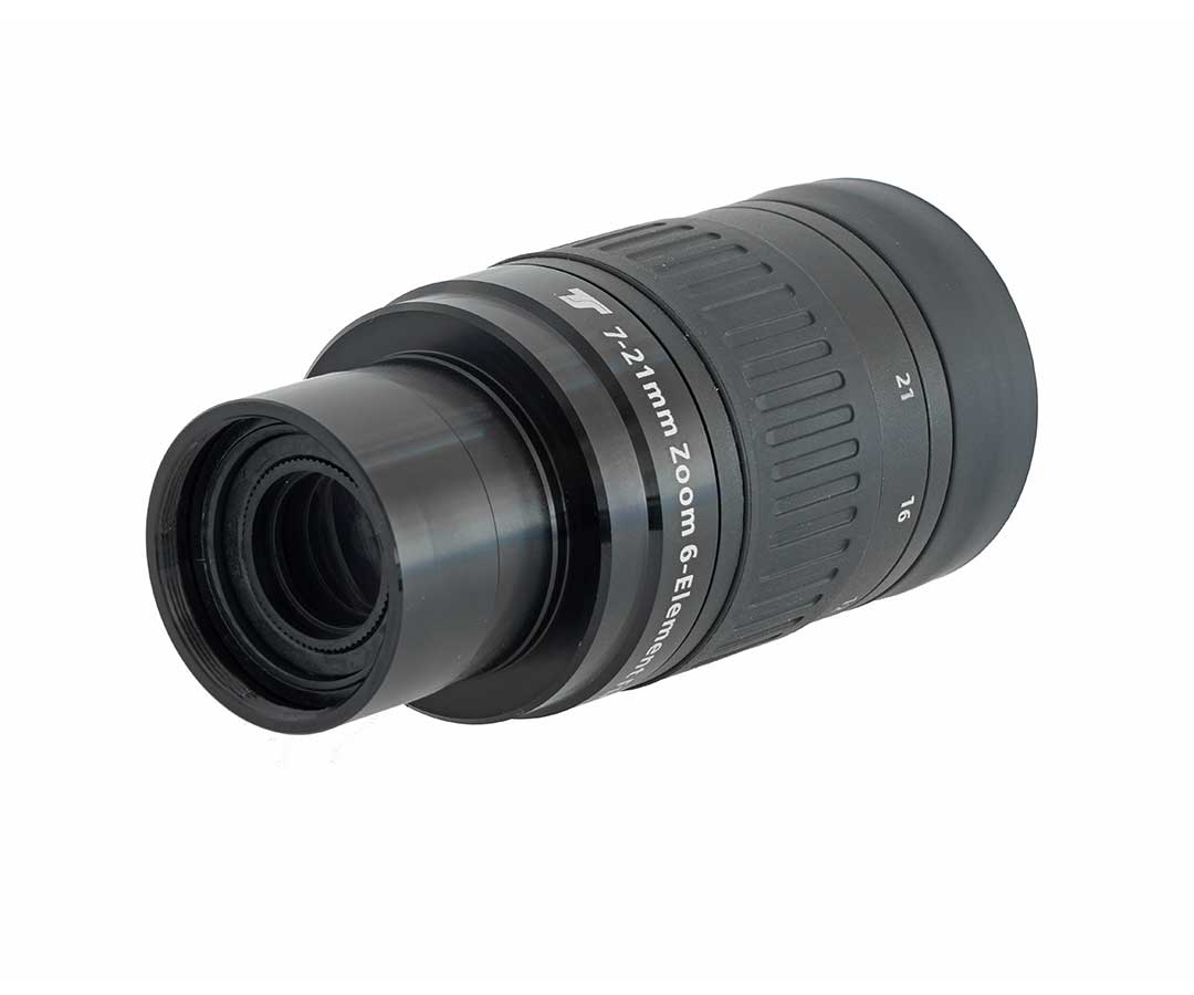  TS-Optics 1.25" Zoom Deluxe Eyepiece 7-21 mm - 6 Element Design [EN] 