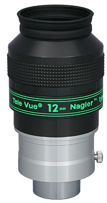 Oculare Nagler con doppio barilotto da 31.8mm e 50,8mm - campo apparente 82°- lunghezza focale 12mm - Type 4 Oculare Nagler con doppio barilotto da 31.8mm e 50,8mm - campo apparente 82°- lunghezza focale 12mm - Type 4
