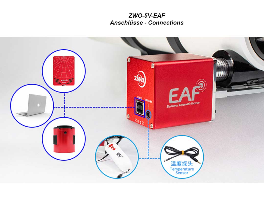 
ZWO EAF - Motorizzazione Automatica Focheggiatore
