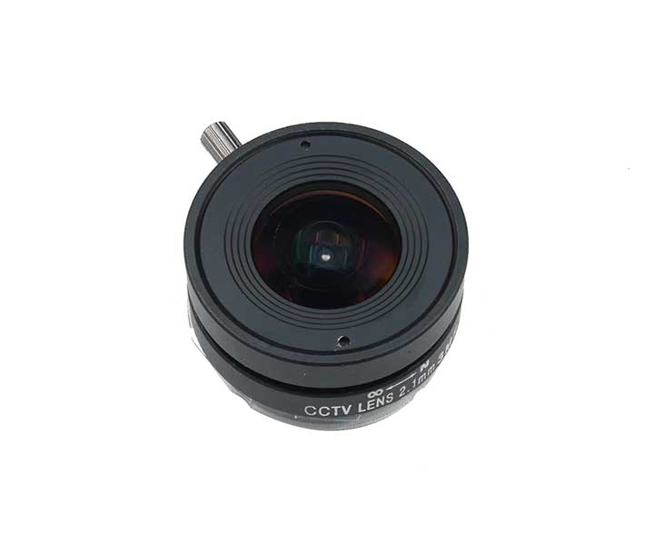 Zwo CCTV obiettivo 2,1mm con angolo 150° - ZWO-LENS-2.1