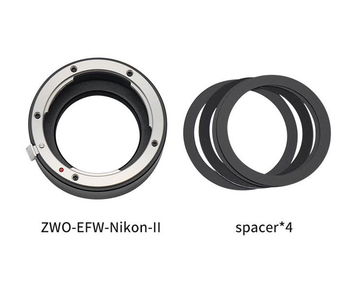    ZWO Nikon Lens Adapter for ZWO EFW and Cameras  [EN]  